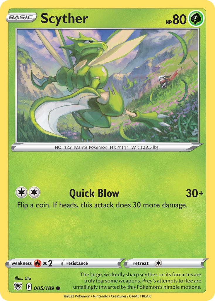 Scyther [Reverse Holo]